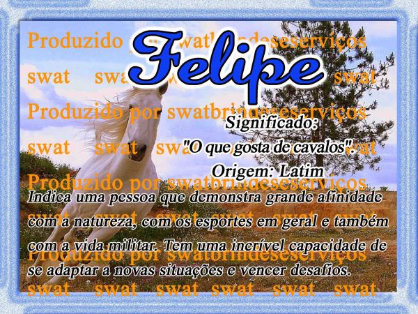 Significado de nomes personalizado, medida 15 x 21